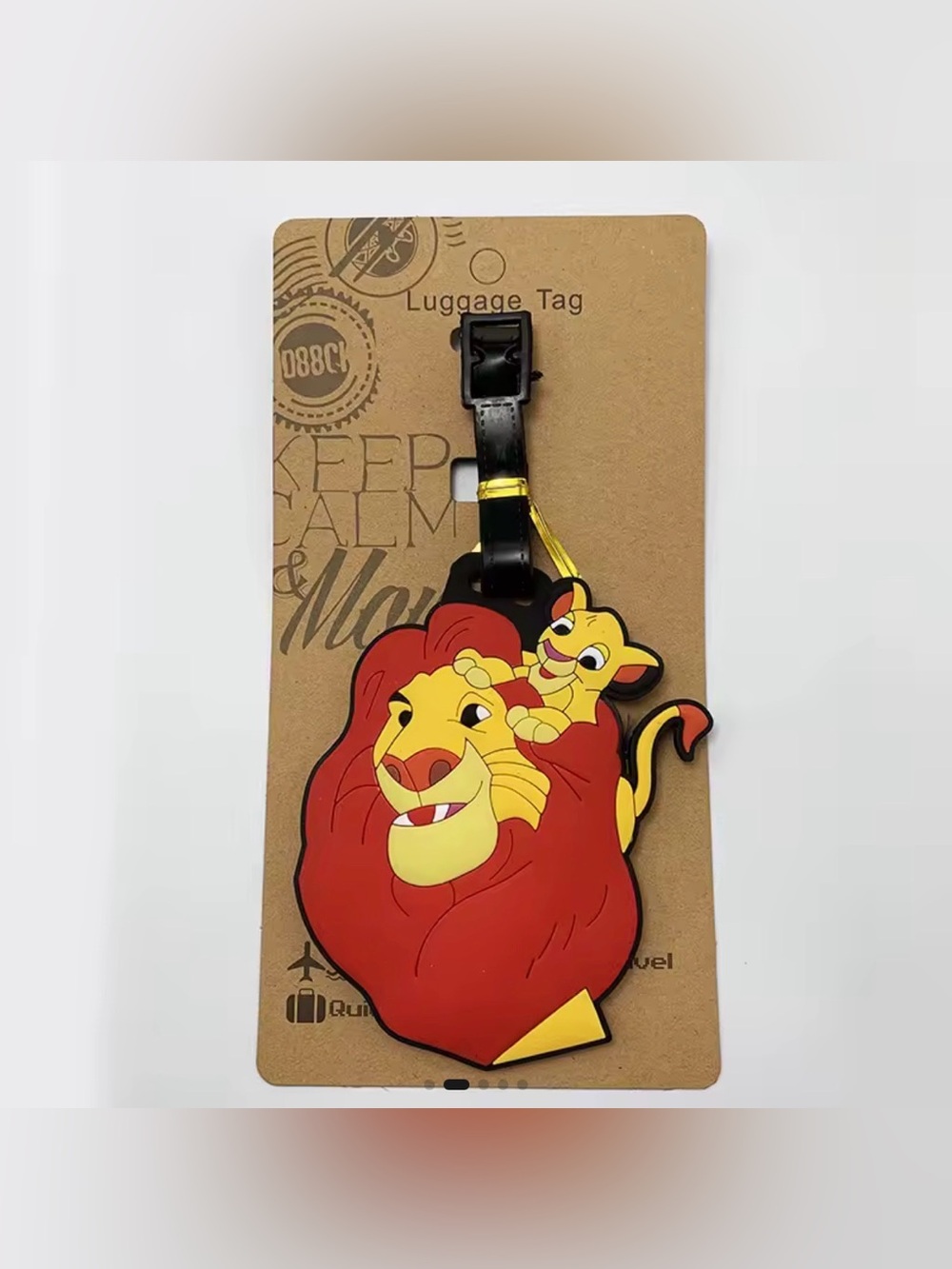 Lion King Luggage Tag